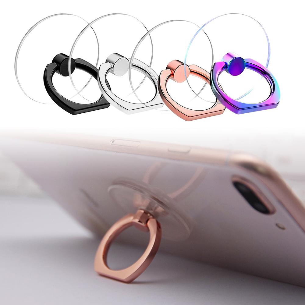 Kickstand Adjustable - Transparante telefoonringhouder standaard 360 ° Draaibare,