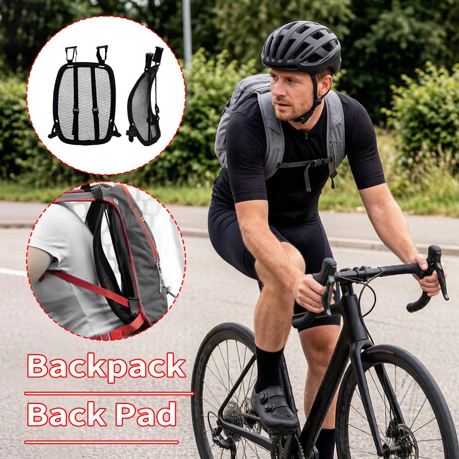 Cycling Commute Backpack - Rugzak Spacer Frame Ademend Verstelbaar Mesh