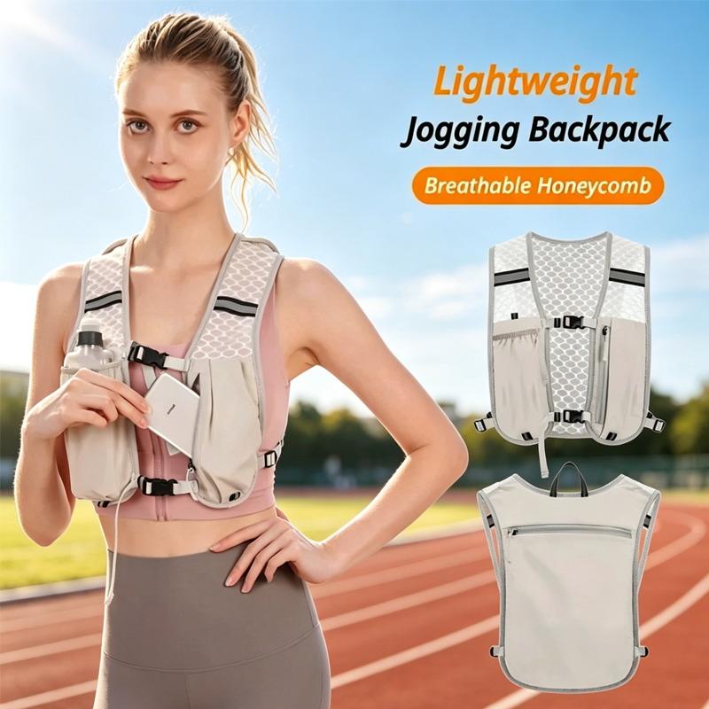 Cycling Commute Backpack - Nieuwe fiets- en hardloopvest rugzak, lichtgewicht