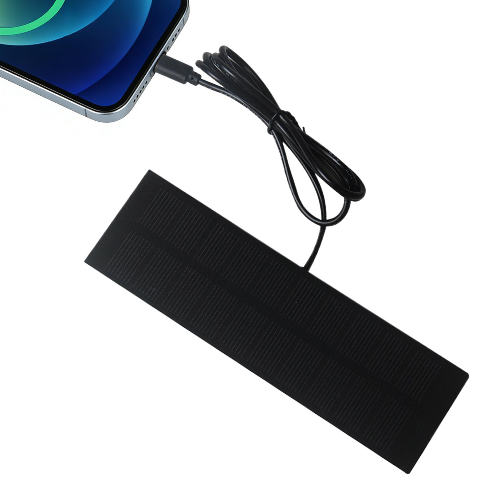 Usb Charger Dynamo - 5W 5V draagbare zonnepaneel USB-zonnepaneeloplader voor