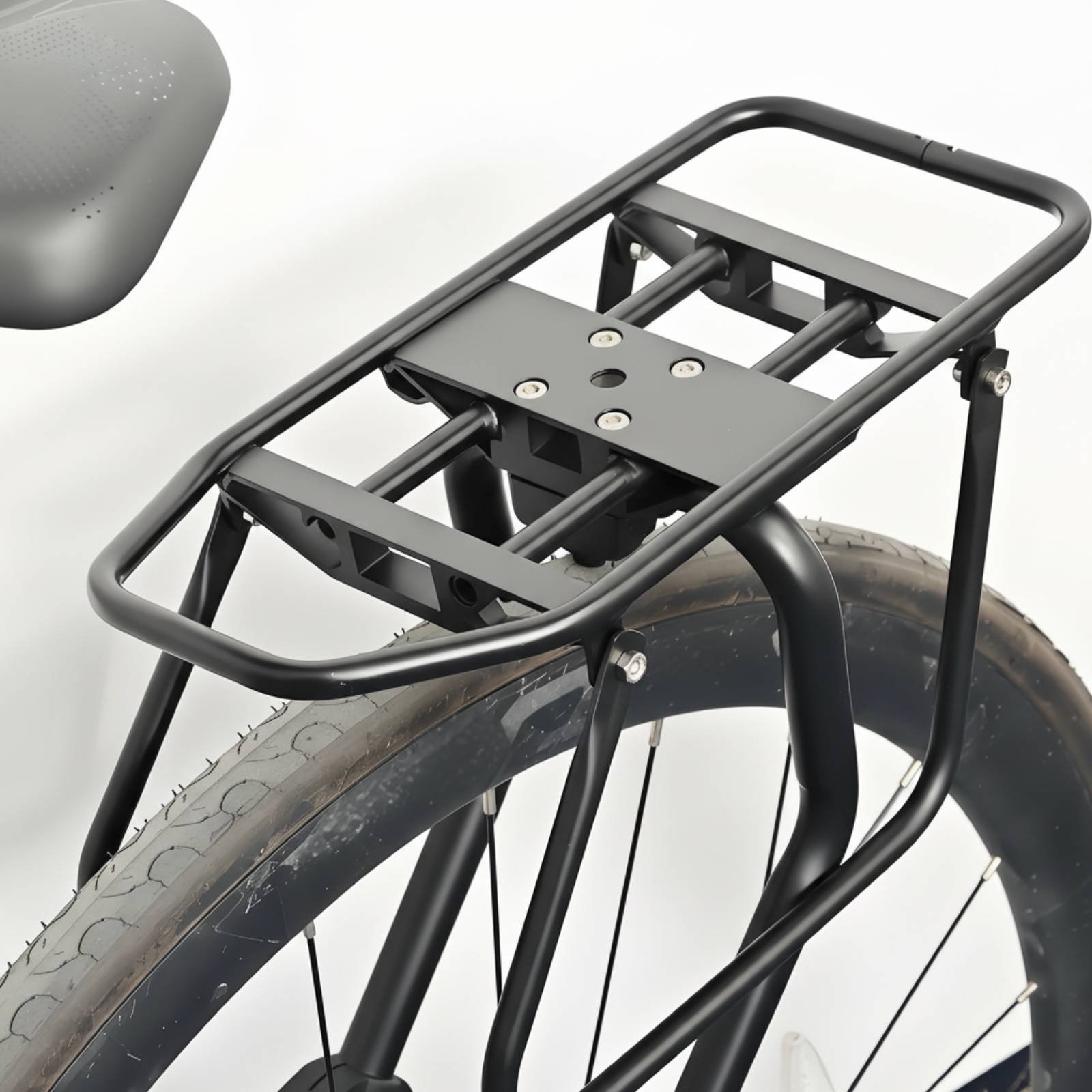 Cycling Commute - Fietsachterdrager Lichtgewicht aluminium fietsachterdrager Zware, verstelbare