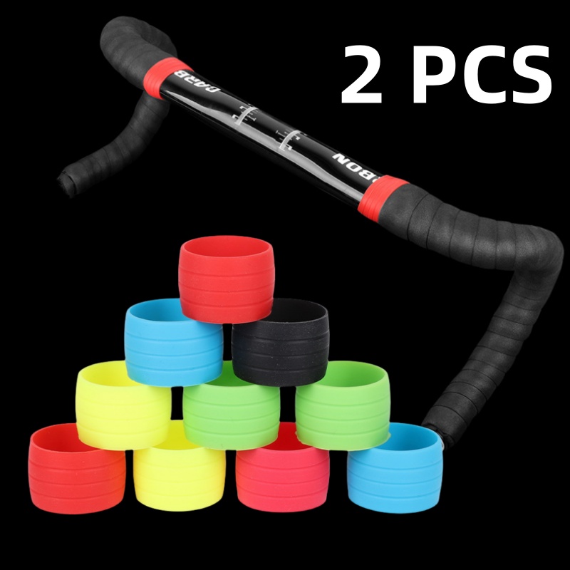 Bell Handlebar Ring - 2 Stuks Siliconen Anti-Skip Fietsstuur Tape