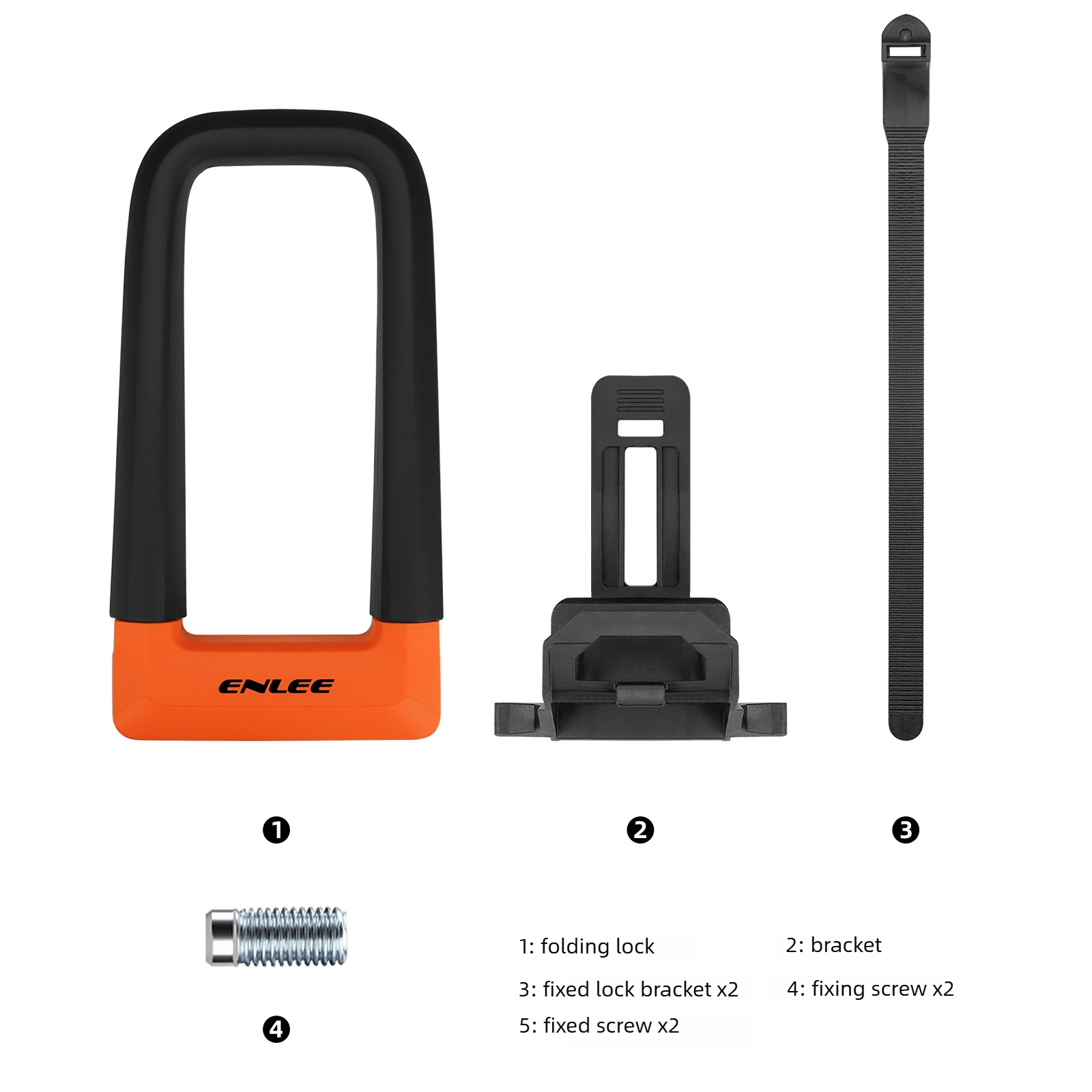 ENLEE Anti-diefstal U-slot voo - U Lock Heavy Duty recensie en prijs