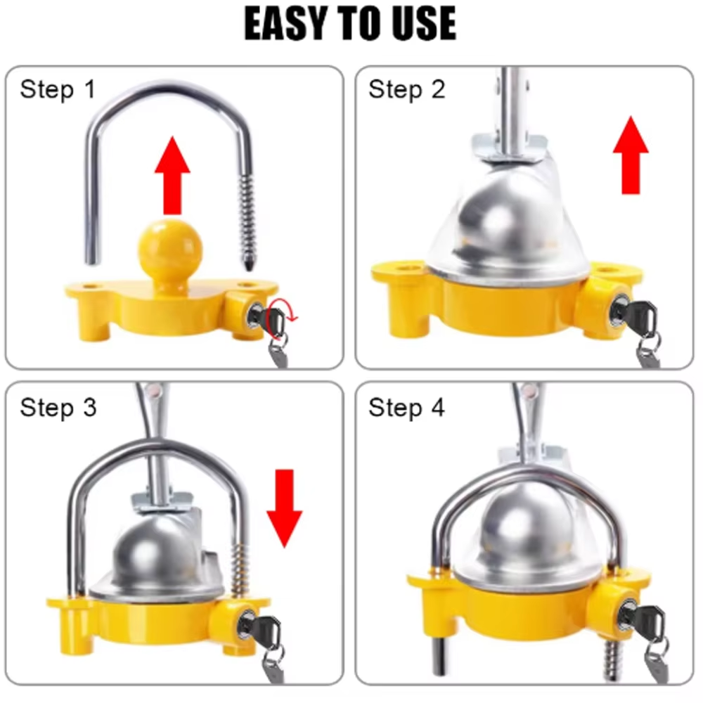 Zware-duty aanhangerkoppeling  - U Lock Heavy Duty recensie en prijs