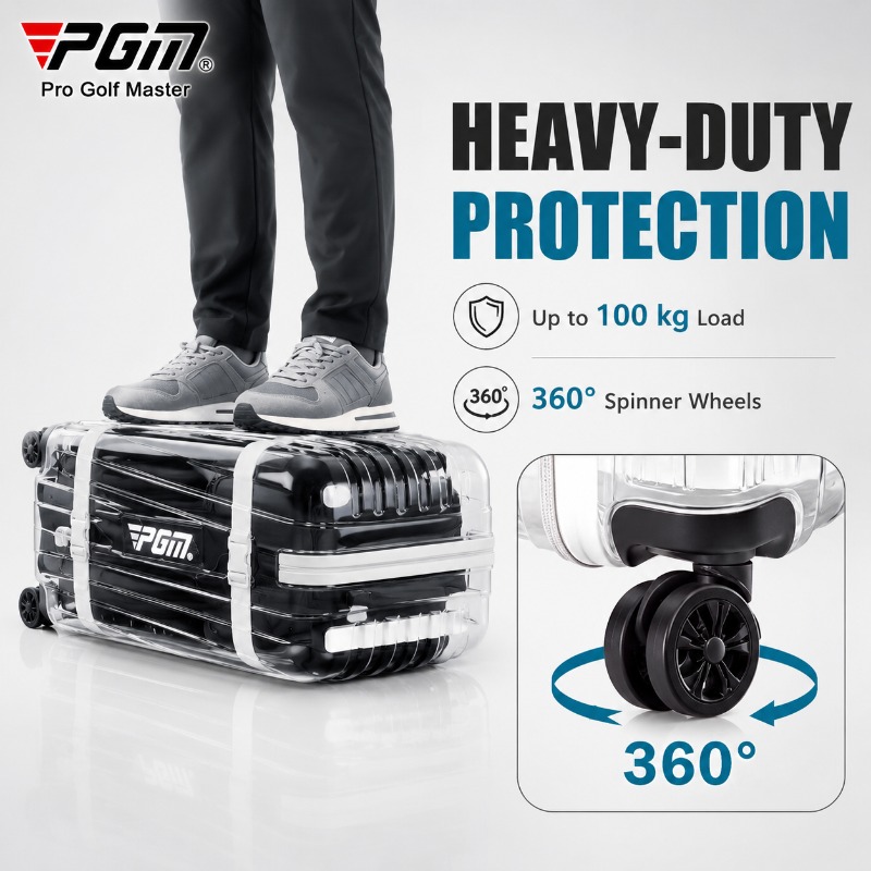 Transparante golfreiskoffer ha - U Lock Heavy Duty recensie en prijs