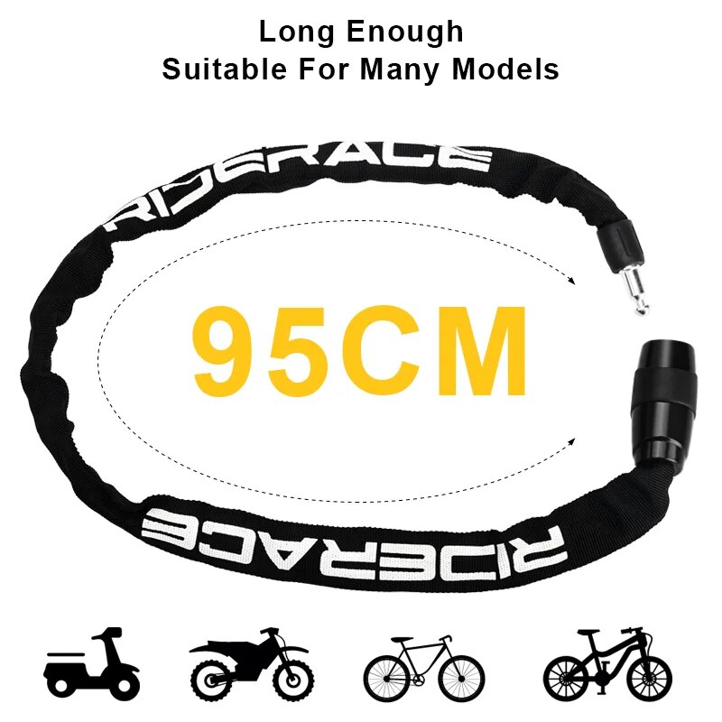 RIDERACE Fietskettingslot Draa - U Lock Heavy Duty recensie en prijs