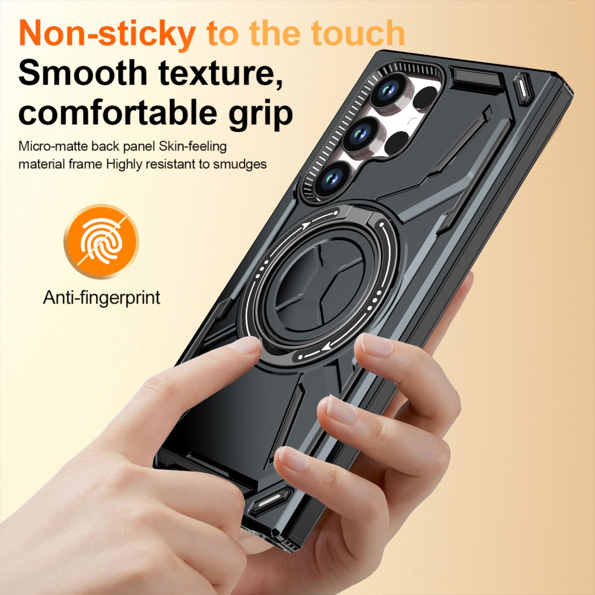 Telefoon Geval voor Samsung Ga - Kickstand Adjustable recensie en prijs