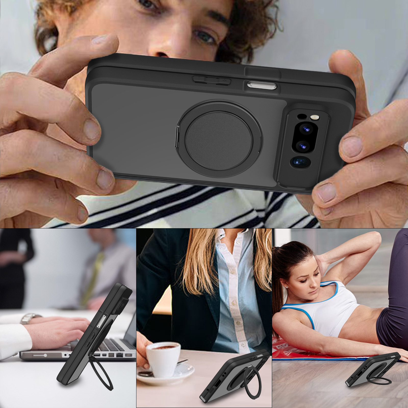Voor Google Pixel Fold Case Ma - Kickstand Adjustable recensie en prijs